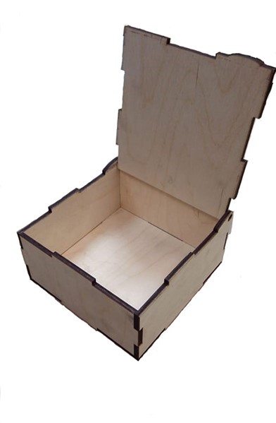 Коробка из фанеры с крышкой