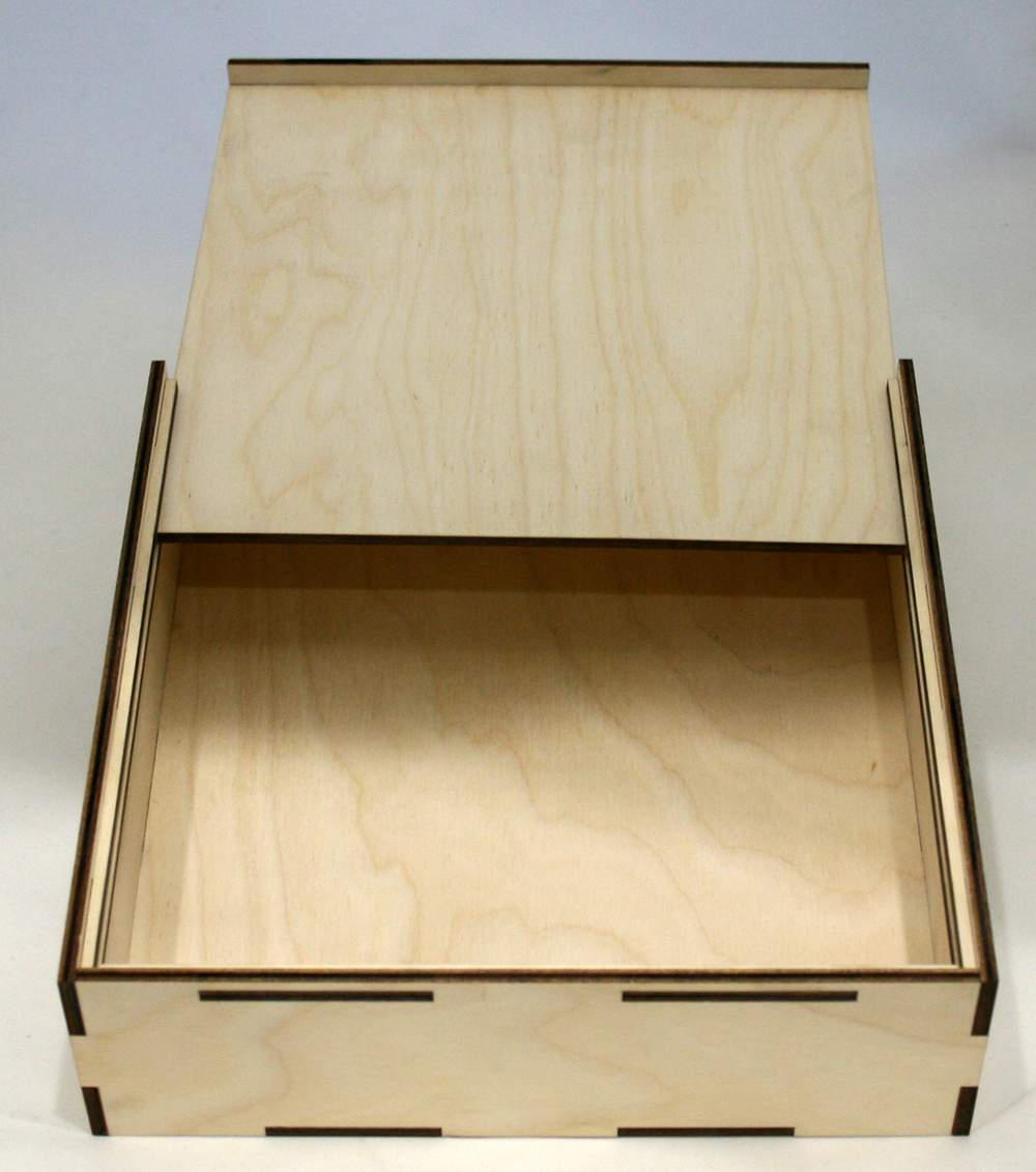 Коробка с выдвижной крышкой